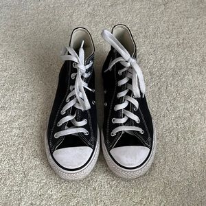 Converse shoes- size is 35 in European sizing which fits a woman’s size 5